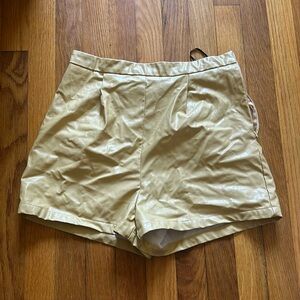 Yellow shorts